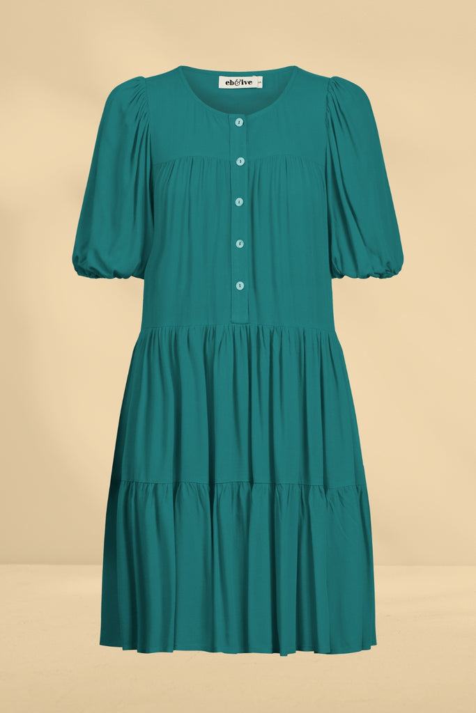 Eb and Ive Alegria Midi Dress Lagoon From BoxHill