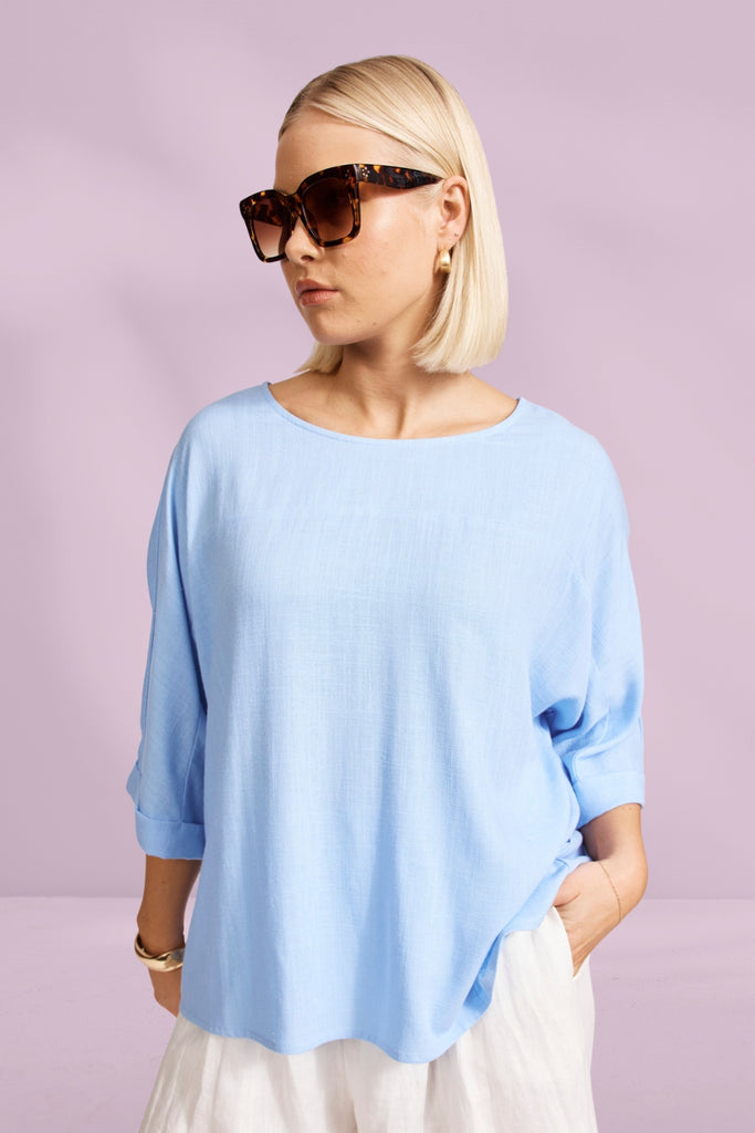 Eb and Ive Alesia Relaxed Top Belize From BoxHill