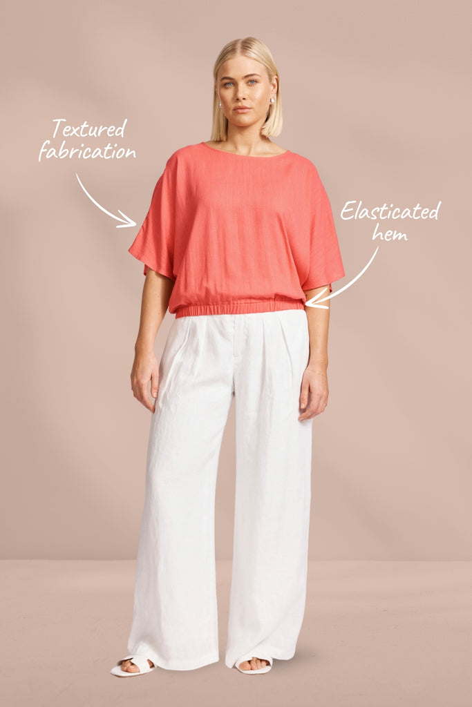 Eb and Ive Alesia Top Melon From BoxHill