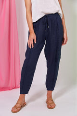 Eb and Ive La Vie Pintuck Pants Sapphire From BoxHill