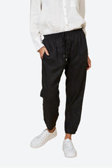 Eb and Ive Studio Relaxed Pants in Ebony From BoxHill