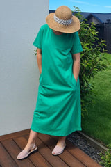 Elm Adira Dress Bright Green From BoxHill