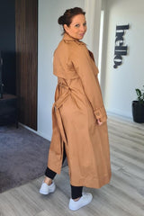 Elm Annabelle Trench Coat Tan From BoxHill