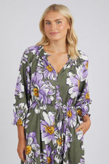 Elm Antheia Floral Gathered Dress From BoxHill