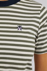 Elm Astra Tee Clover And Pearl Stripe From BoxHill