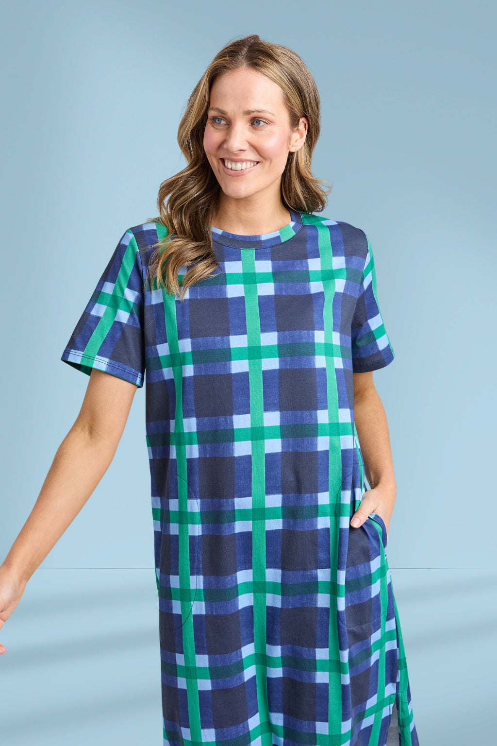elm design dress Elm Kiruna Dress Diamond Print Elm