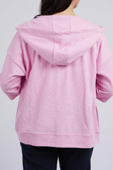 Elm Beachy Zip Hoody Lilac From BoxHill