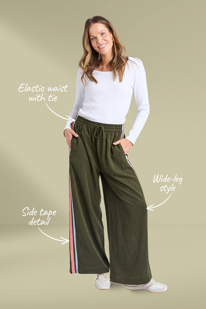 Elm Brooklyn Pants Basil From BoxHill