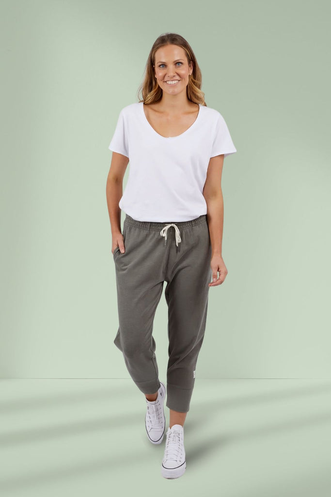 Elm Brunch Pants Khaki From BoxHill