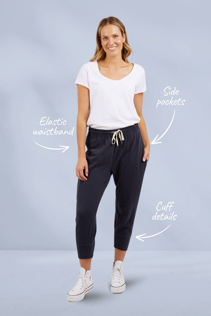 Elm Brunch Pants Navy From BoxHill