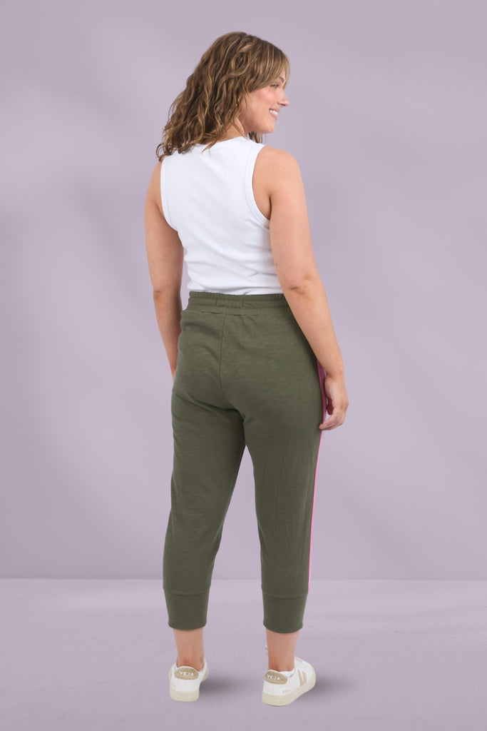 Elm Brunch Pants Side Tape Clover From BoxHill