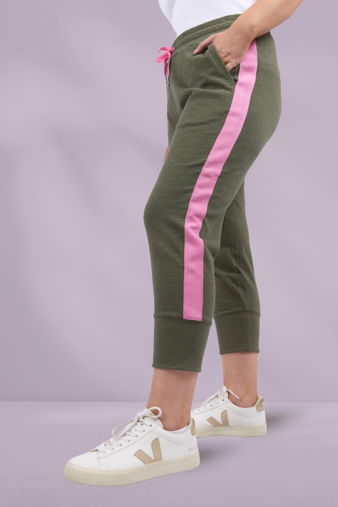 Elm Brunch Pants Side Tape Clover From BoxHill