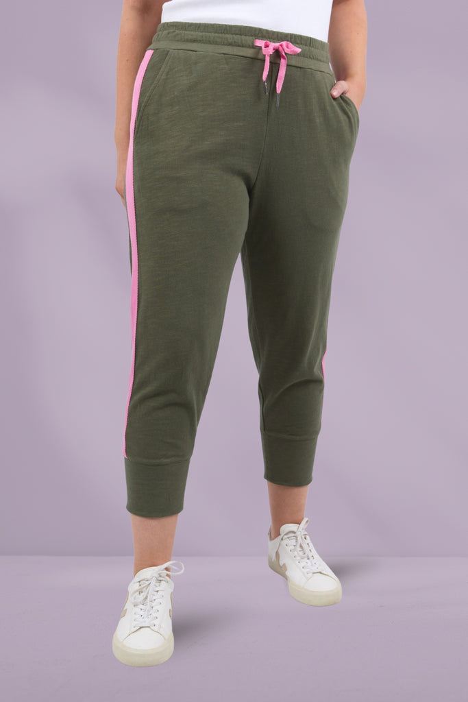 Elm Brunch Pants Side Tape Clover From BoxHill