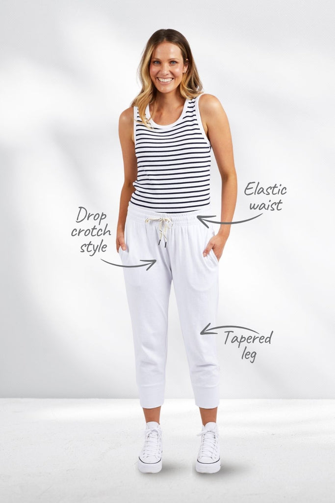 Elm Brunch Pants White From BoxHill