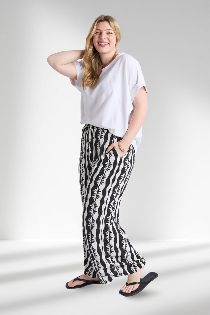 Elm Casa Pants Black From BoxHill