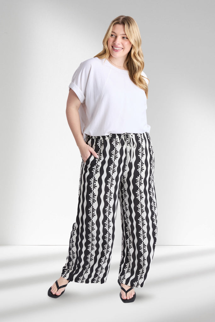 Elm Casa Pants Black From BoxHill