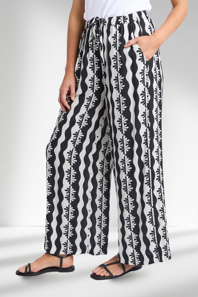 Elm Casa Pants Black From BoxHill