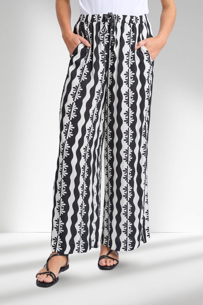 Elm Casa Pants Black From BoxHill