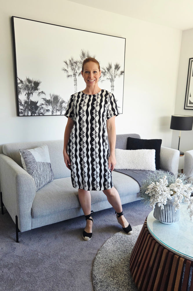 Elm Casa Shift Dress Black Elm