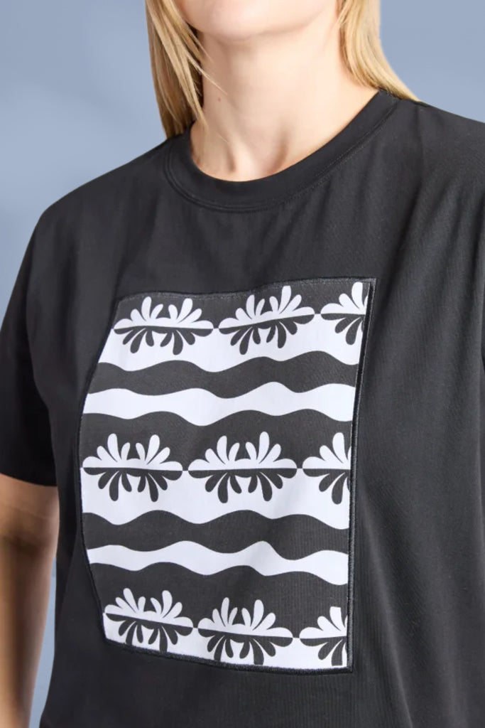 Elm Casa Tee Black From BoxHill