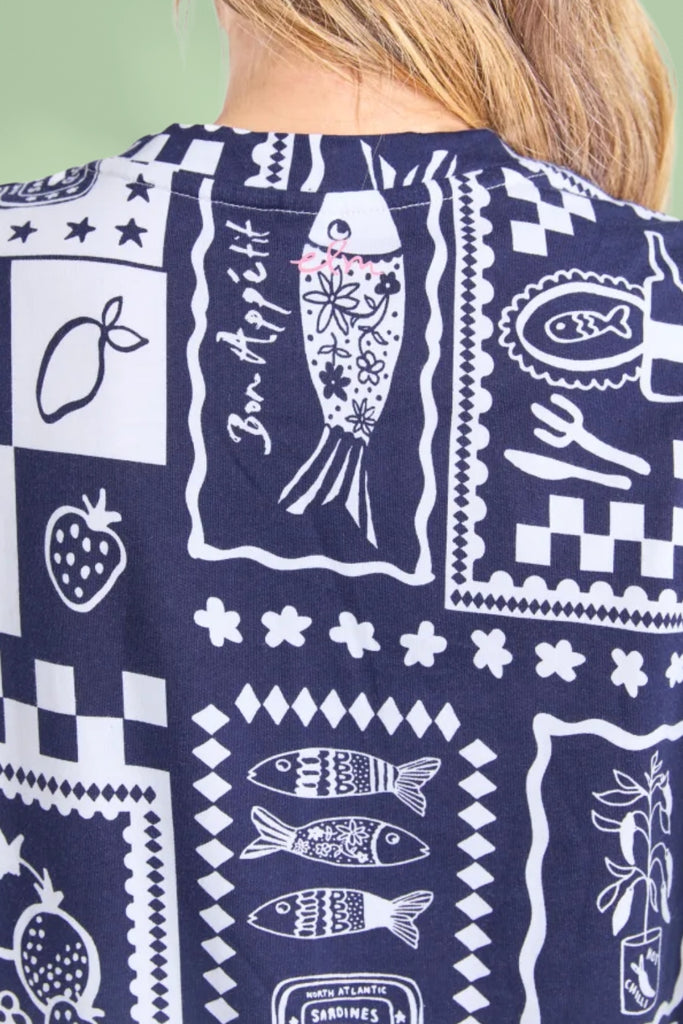 Elm Chin Chin Dress All Over Yardage Print From BoxHill