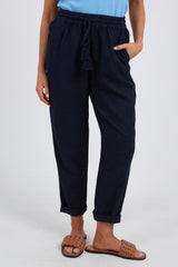 Elm Clem Relaxed Pants Dark Sapphire From BoxHill