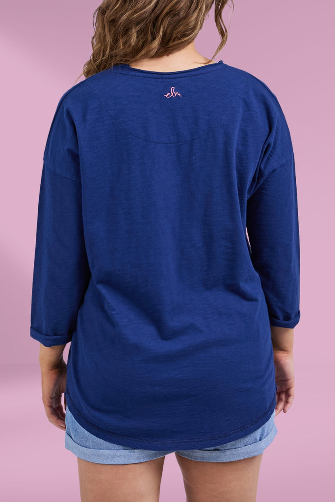 Elm Coco Sweat Blue Depths From BoxHill