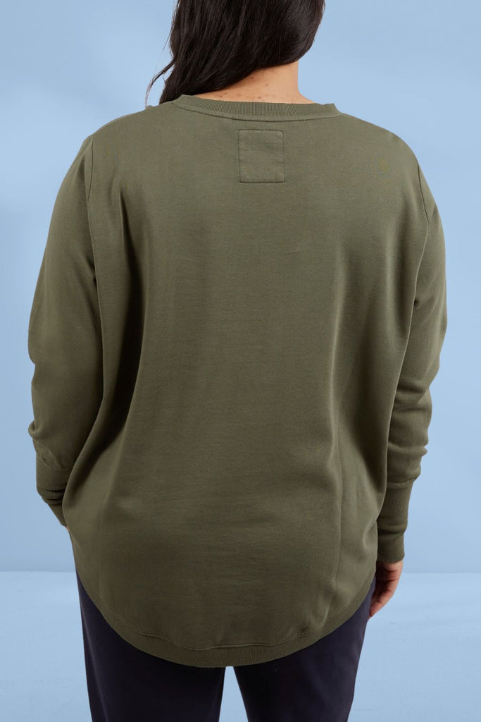 Elm Divine Crew Khaki From BoxHill