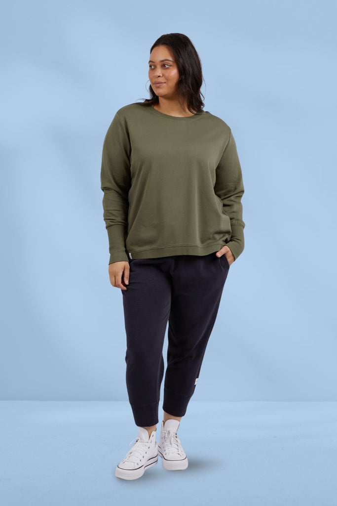 Elm Divine Crew Khaki From BoxHill