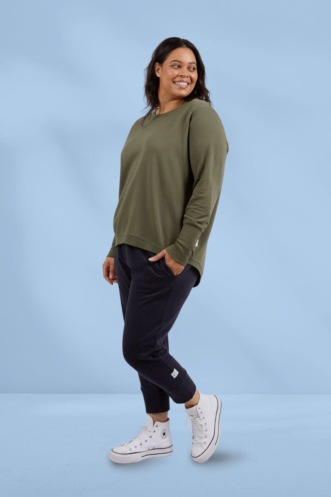 Elm Divine Crew Khaki From BoxHill