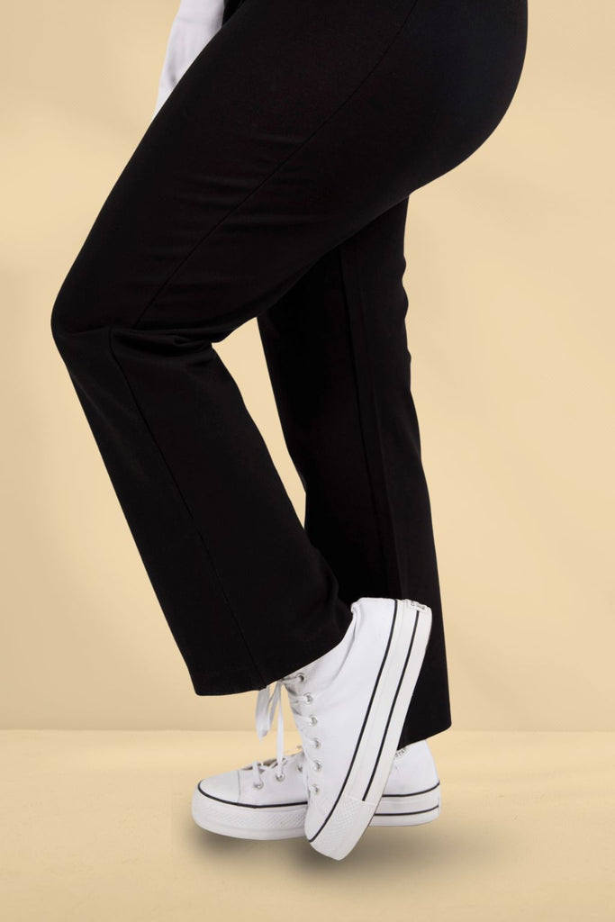 Elm Dylan Flare Pants Black From BoxHill