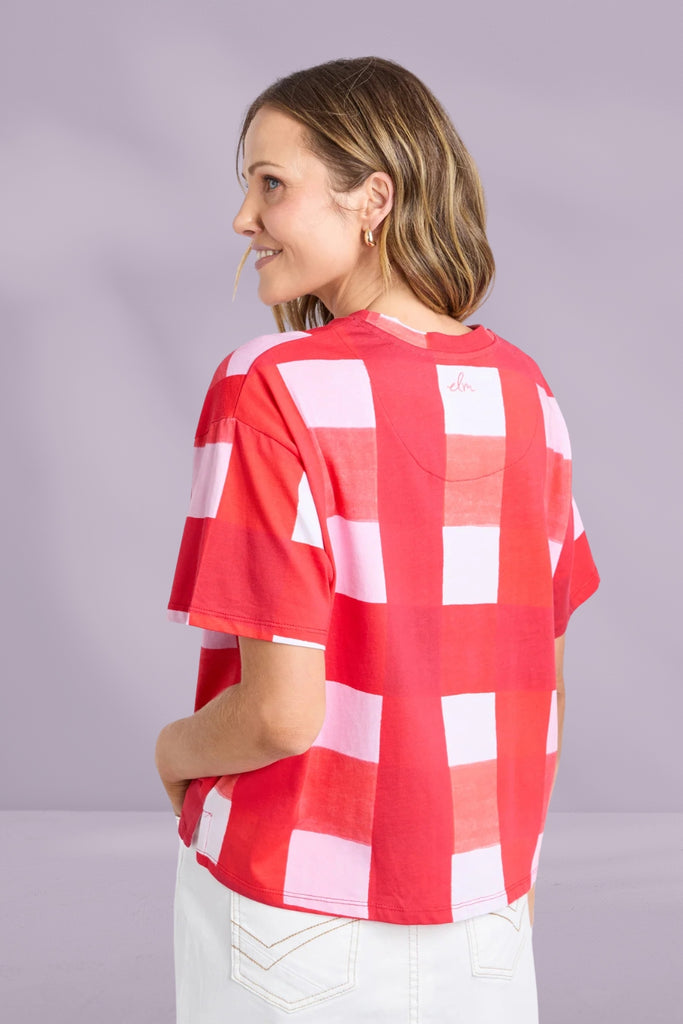 Elm Edin Tee All Over Yardage Print From BoxHill