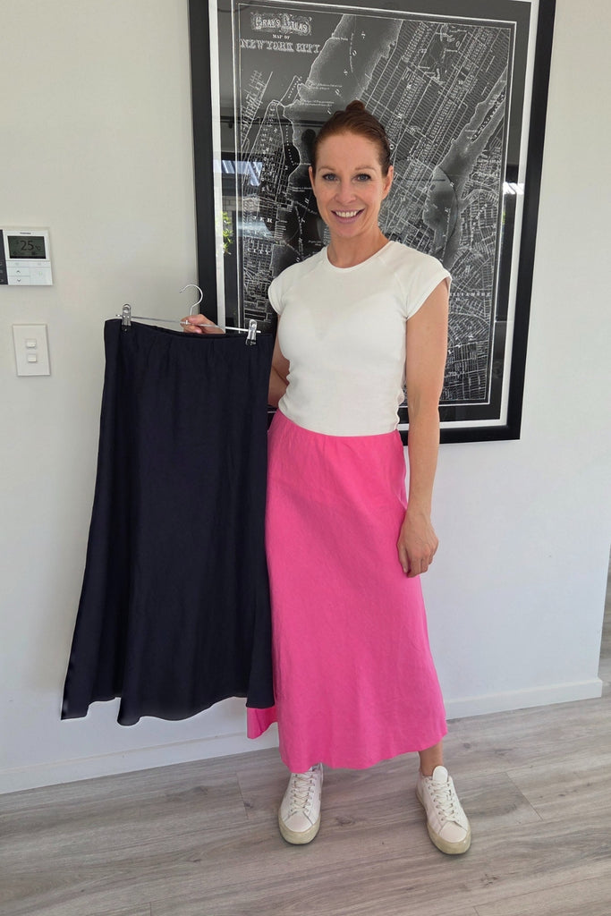 Elm Eleni Skirt Aurora Pink From BoxHill
