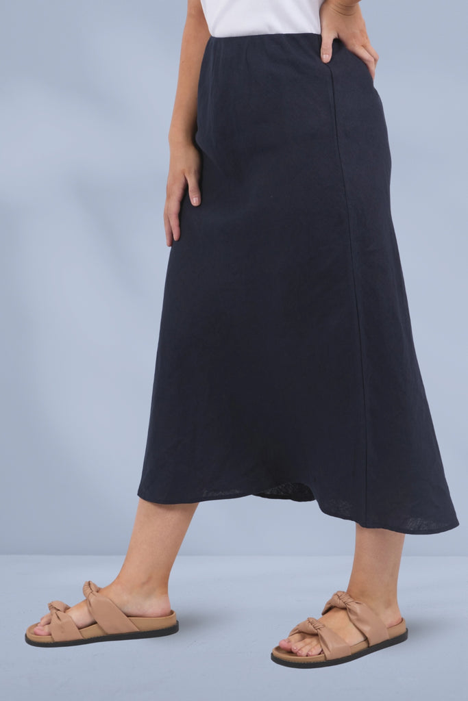 Elm Eleni Skirt Dark Sapphire From BoxHill