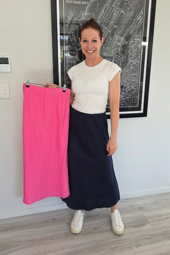 Elm Eleni Skirt Dark Sapphire From BoxHill