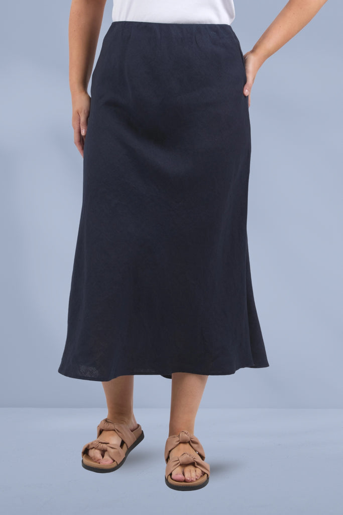 Elm Eleni Skirt Dark Sapphire From BoxHill