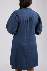 Elm Flippa Dress Mid Blue Wash From BoxHill