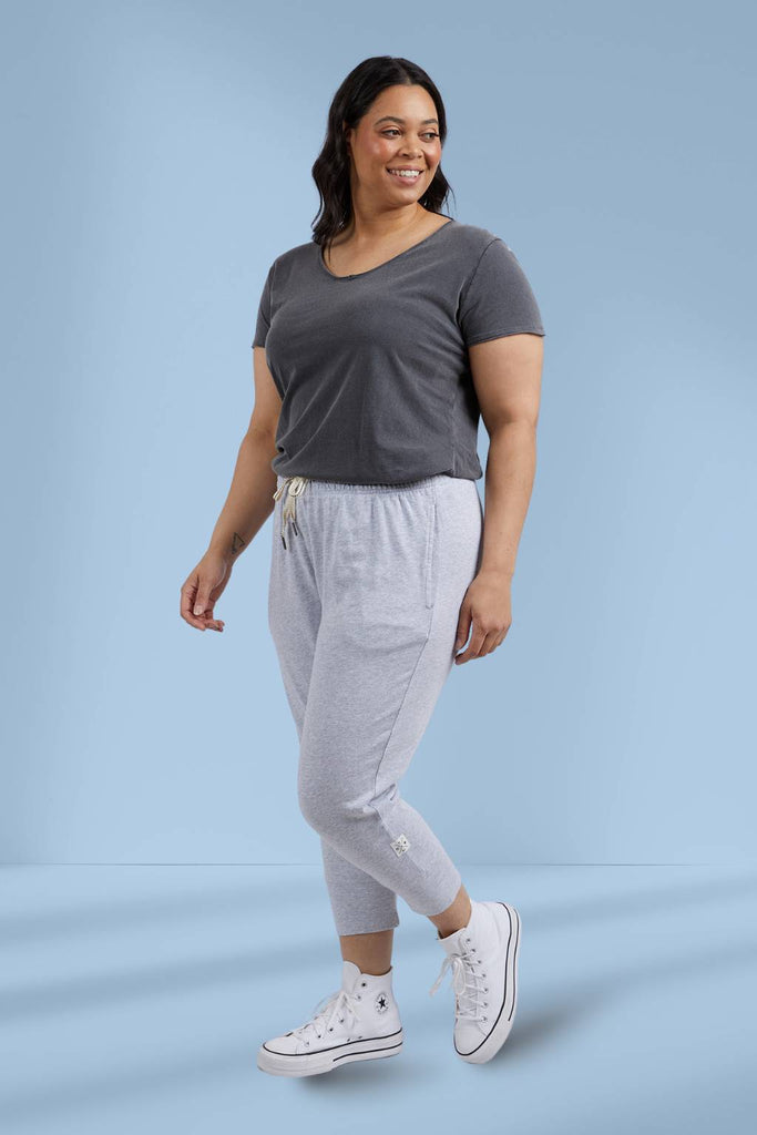 Elm Fundamental Brunch Pants Grey Marle From BoxHill