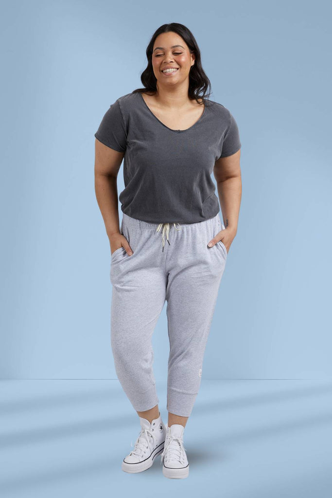 Elm Fundamental Brunch Pants Grey Marle From BoxHill