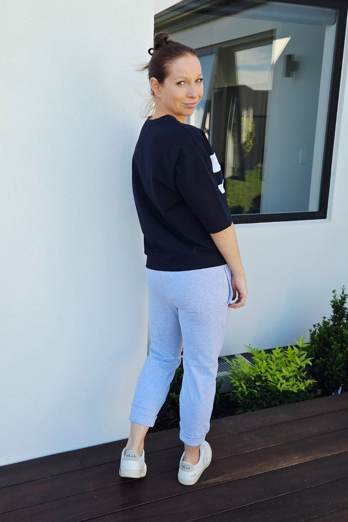 Elm Fundamental Brunch Pants Grey Marle From BoxHill