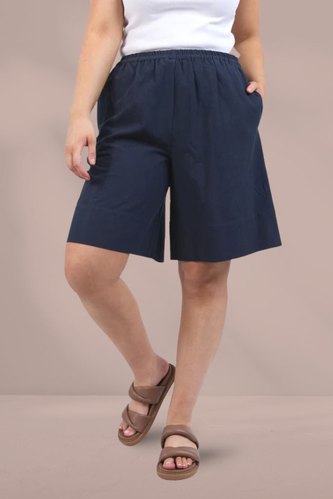 Elm Ginny Shorts Navy From BoxHill
