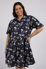 Elm Idyll Floral Dress Navy From BoxHill