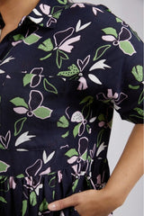 Elm Idyll Floral Dress Navy From BoxHill