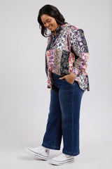 Elm Linear Floral Blouse Multi From BoxHill