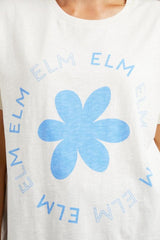 Elm Mango Flower Tee Pearl From BoxHill