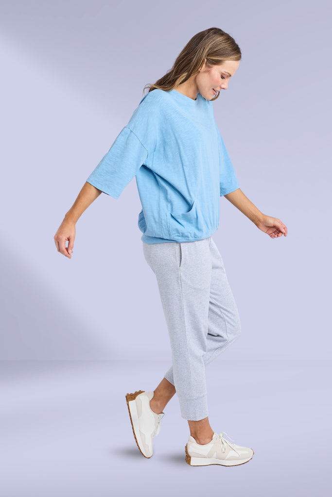 Elm Mazie Sweat Dusk Blue From BoxHill