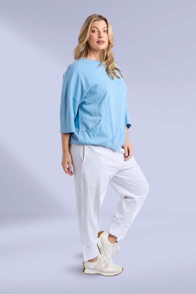 Elm Mazie Sweat Dusk Blue From BoxHill