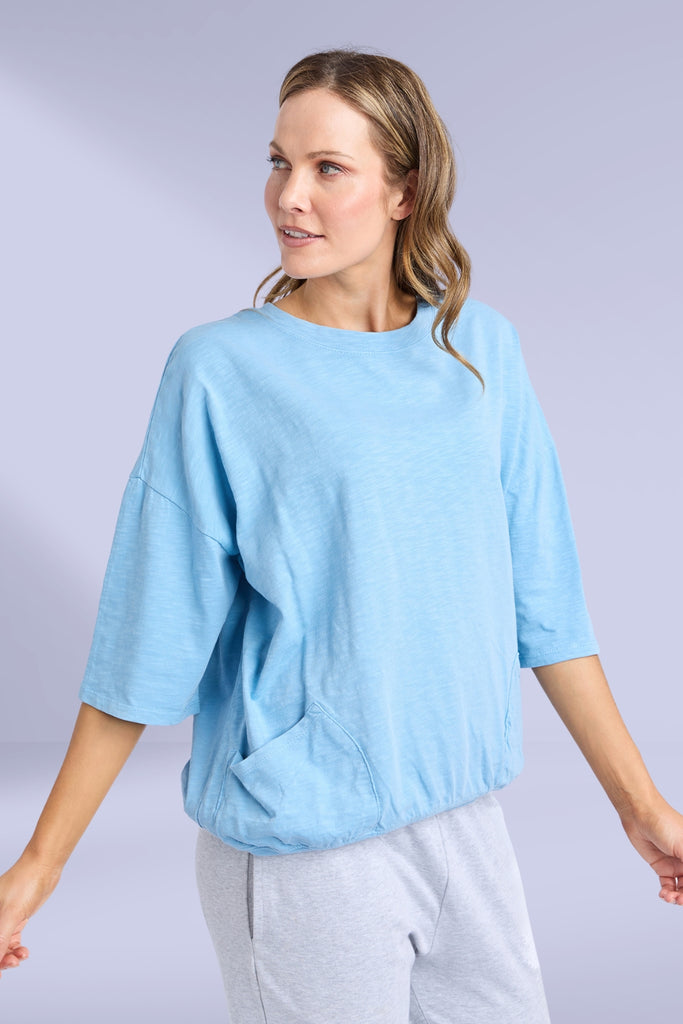 Elm Mazie Sweat Dusk Blue From BoxHill