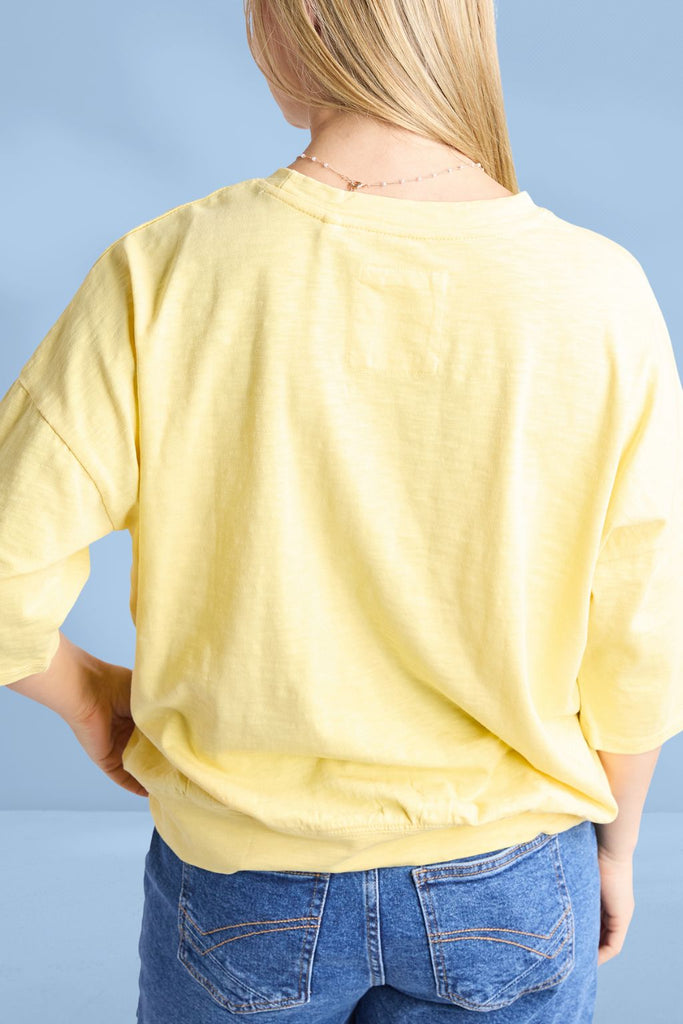 Elm Mazie Sweat Pale Banana From BoxHill