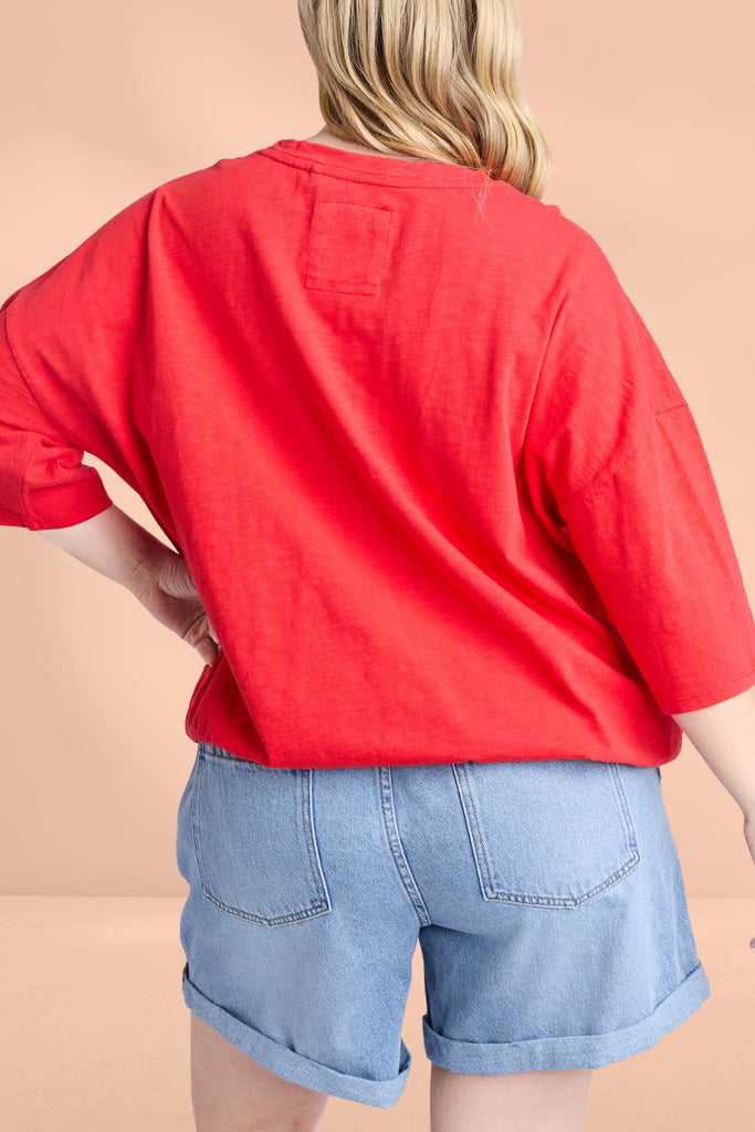 Elm Mazie Sweat Poppy From BoxHill